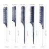 Comb Carbon Fiber Spike Tail Comb Pick Hair Plastic Coiffure Wig Hairdressing Barber Accessories