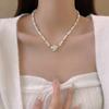Meier French court style vintage pearl necklace - retro european & american elegant pendant necklace