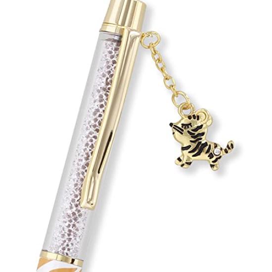 Original Tiger Motif Ballpoint [2022 Zodiac/Tiger] Pen/2222001- (Beige)