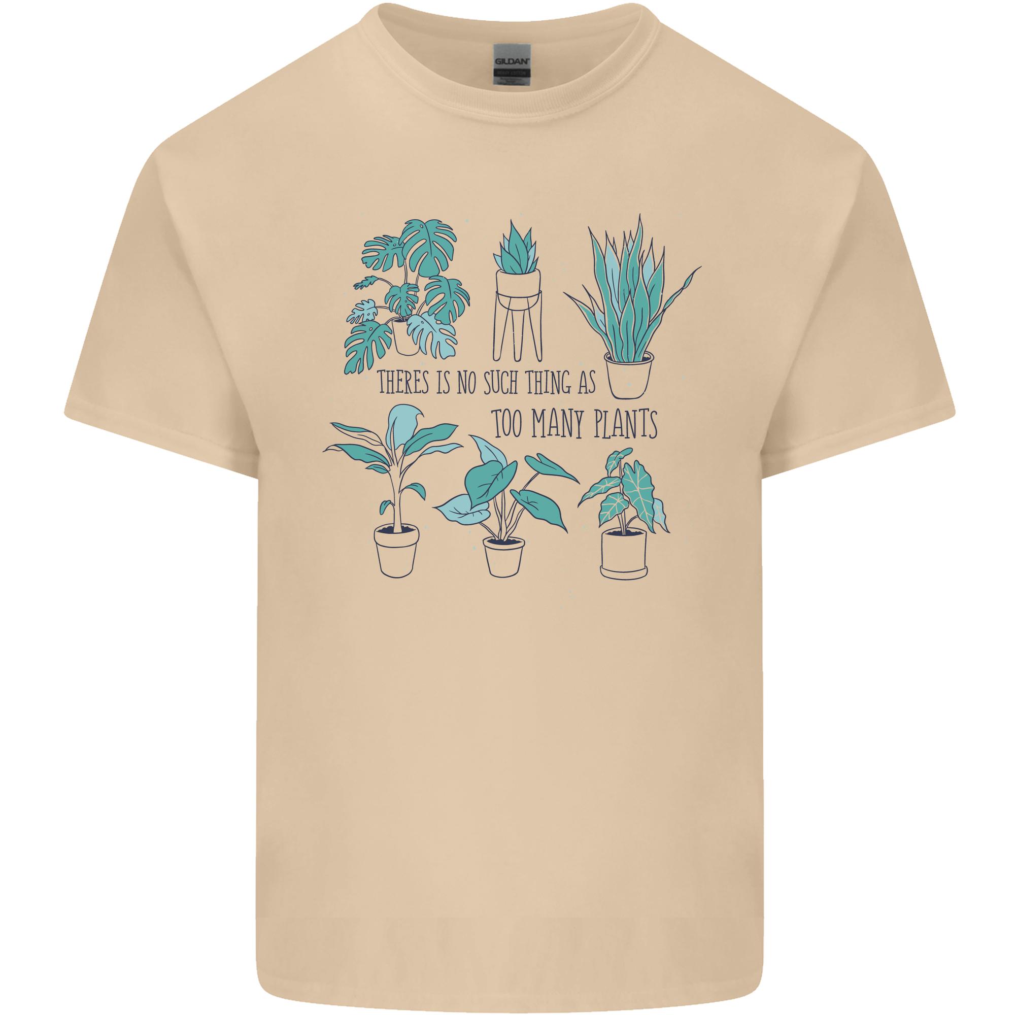 No Such Thing as Too Unisexy Plants Funny Unisexs Light Cotton TShirt S