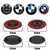 1PCS 74mm 82mm Car Front Grille Decorative Front Cover Badge Accessories for E30 E38 E39 E46 E60 E61 E90 X1 X3 X4 X5 X6 E70