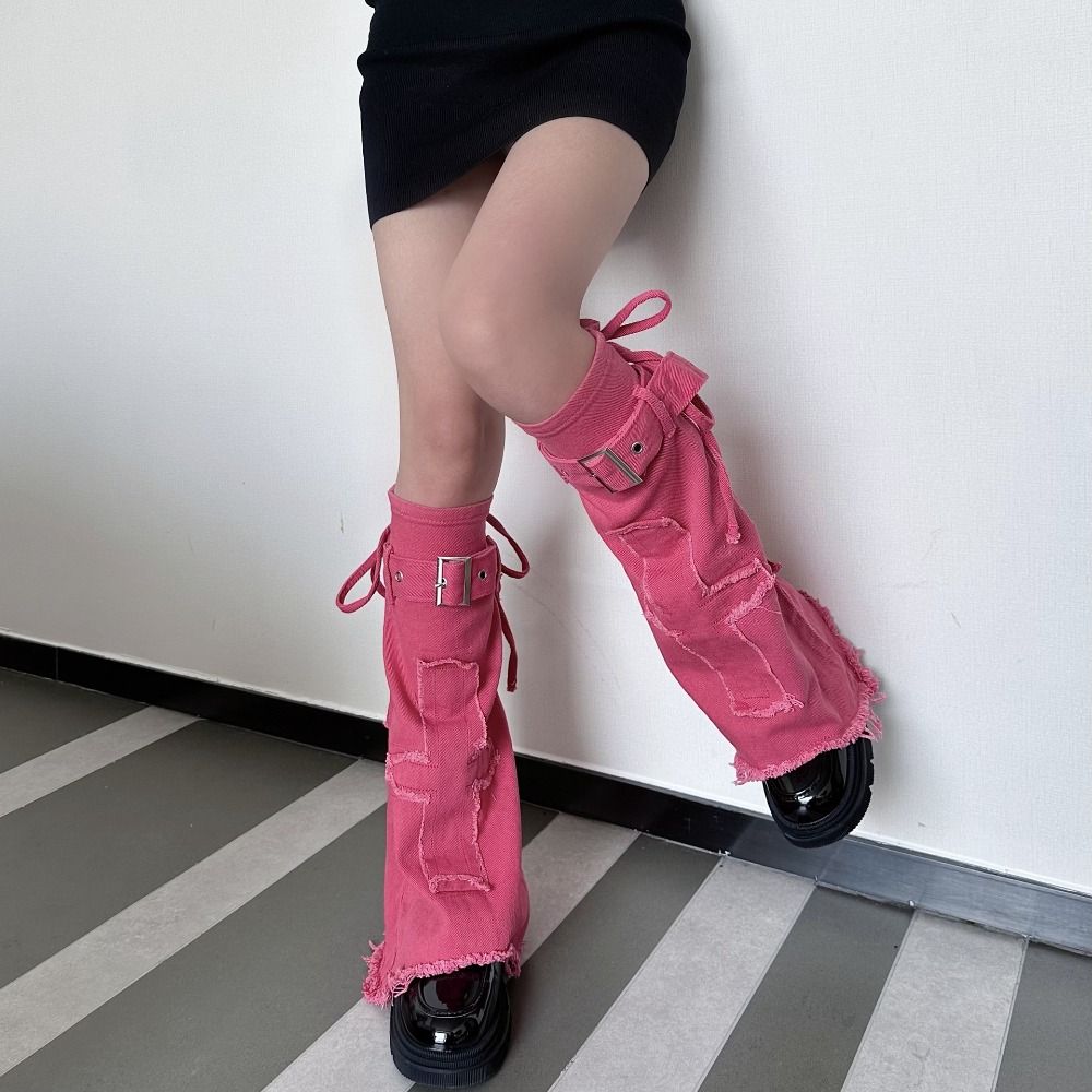 Spicy Girl Y2k Stockings JK Trumpet Leg Covers Fashion Pile Up Socks  Fall Winter