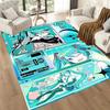 Hatsune Miku Square rugs are a great choice for living rooms, bedrooms, home décor, and as gifts.