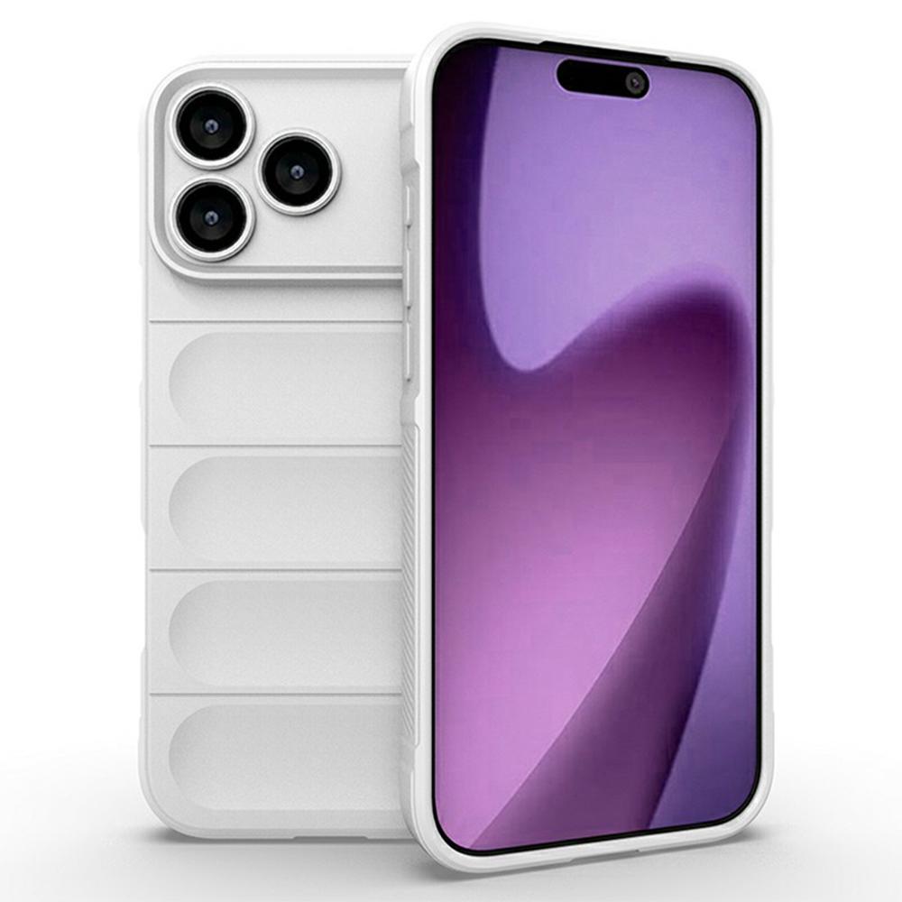 For iPhone 17 Pro Case Anti-Drop Soft TPU Rugged Phone Back Cover