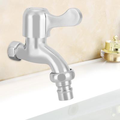Robinet d'évier de serpillère en alliage de zinc, Robinet pour machine à laver à poignée unique, Robinet de jardin froid pour usage domestique