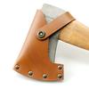 (Leather Tea House) Hand Axe, Hatchet Compatible Axe Cover, Sheath, Case, Hultafors Compatible, Genuine Leather, Cowhide, Bushcraft Compatible, Batoni