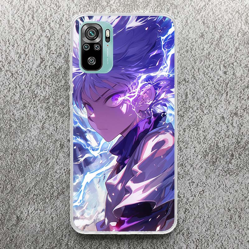 Huner X-Hunters Killua Soft Case for Xiaomi Redmi Note 10 9 9S 8 Pro 7 9T 5 Phone Shell Mi 11T 12T 10T 12 11 Lite 6X A3 Cover