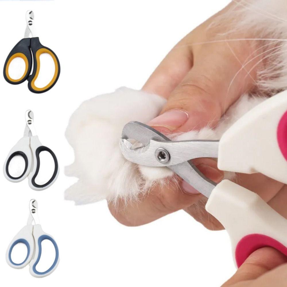 

Stainless Steel Cat Nail Scissors Non-rust Cat Toe Claw Trimmer Dog Nail Trimmer Grooming
