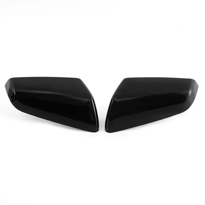 For US Chevrolet Equinox GMC Terrain 2018- Car Rearview Side Mirror Cover Wing Cap Exterior Door Housing Shell Trim ABS