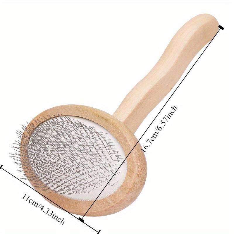1pc Pet Comb, Dog Comb, Solid Wood Bristle Removal, Floating Hair Removal, Needle Comb, Cat and Dog Comb, Brush, Cat Comb