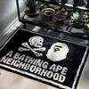 Tide Brand Joint NB Tide Brand Carpet Living Room Floor Mat Ape Head Bedroom Bedside Blanket Customization