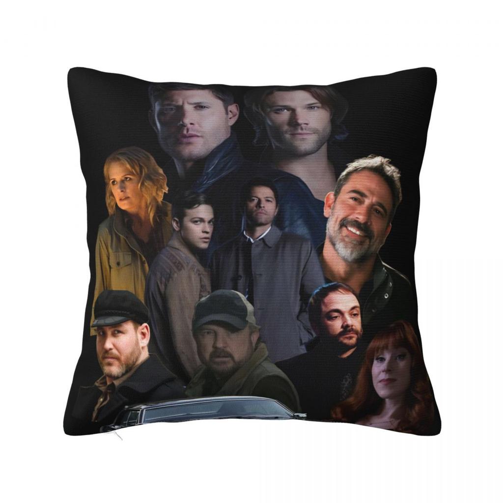 Dean Winchester Supernatural Television Pillow Cover Soft Pillow Case Cushion Cover Pillowcases For Sofa Bedroom Home Decor