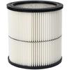 #17884 Wet/Dry Vacuum Cartridge Filter Fits Replacement Parts New for Craftsman, white