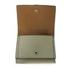 Used 12695 Trifold Wallet C660TR2X03 7942 Pastel Marble Green Ash Gray Brown Anagram Unisex from Japan AUTHENTIC