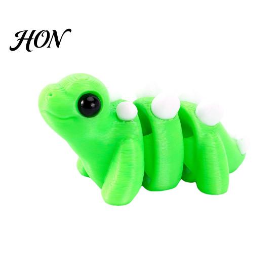 Articulated Miniature Figurines 3D Printed Dinosaur Toy, Mini Dino Action Figure, Themed Decor Movable Joints Desktop Decoration, Party Favors