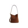 Coach Bleecker 28 Bucket Bag With Metal Hardware Women Shoulder Bag Warm-Brown CCC24-B4WBR