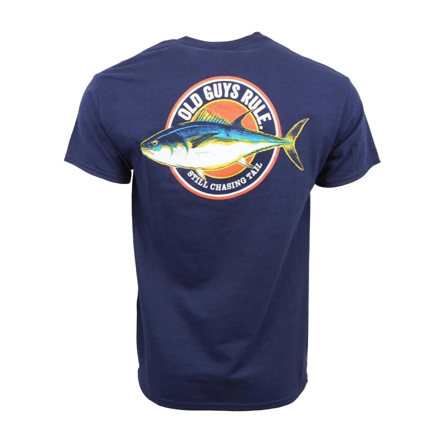 New OLD GUYS RULE T Shirt Still Chasing Tail L
