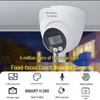 Dahua 4MP Network PoE Dome Camera with Audio Monitoring CN Plug (adapter Included)