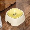 Cartoon Anti-Spill Water Bowl for Cats and Small Dogs - Large Capacity, No Plug Design