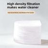 Portable Faucet Filter Cotton Water Purifier Thickened Splash-proof Disposable for Travel Hotel Stay Water Use