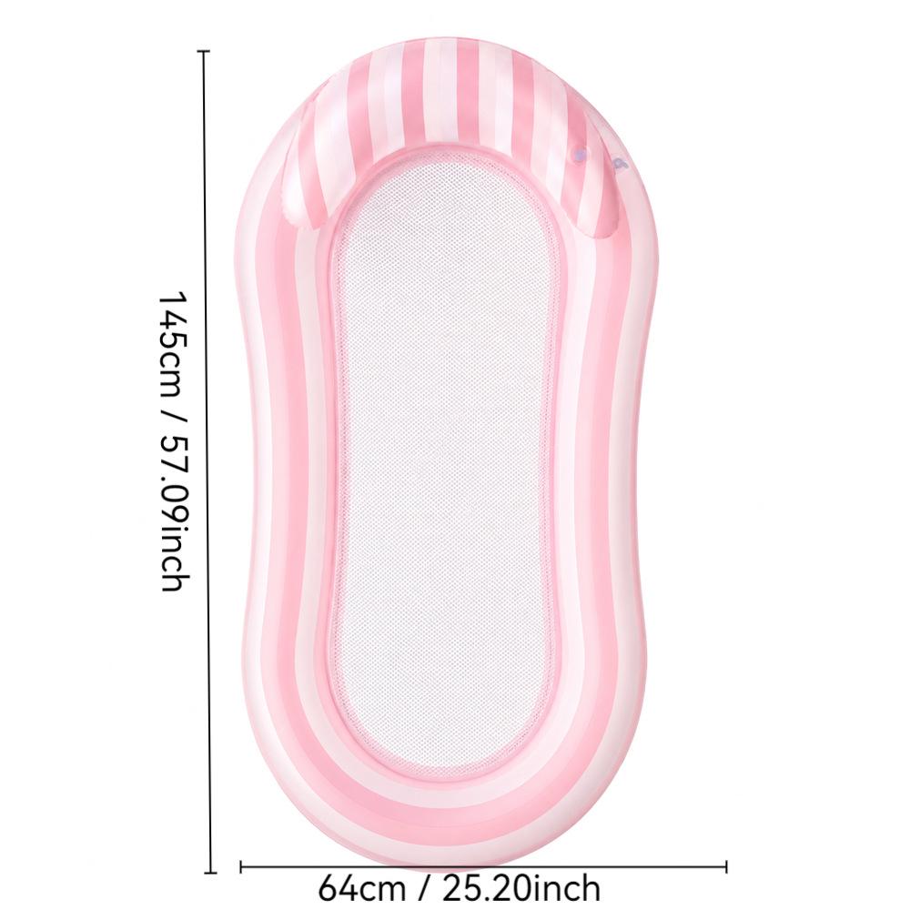 New Style Daisy Stripe Inflatable Pool Float Lounger