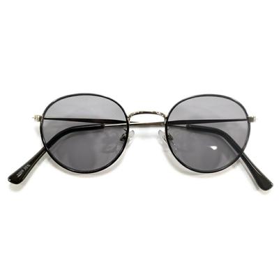 [MERRY PLEASURE] Sunglasses for Men and Women, UV Protection, Fashion Glasses, Round, Boston Style, Tinted Lenses (Lightly Colored)