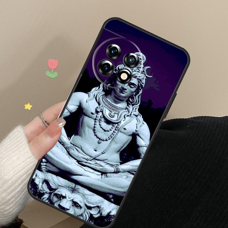 Lord Shiva Hindu God Buddha India Case For OnePlus 13T 13R 12R 10T 8T 15 13 12 11 10 Pro Nord 5 CE 2 3 4 Lite N20 N30 Cover