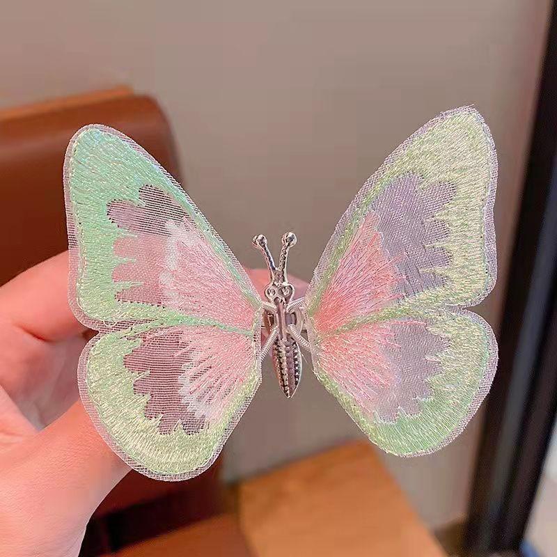 Super Fairy Butterfly Hair Clip & Car Vent Accessory - Internet Celebrity Style