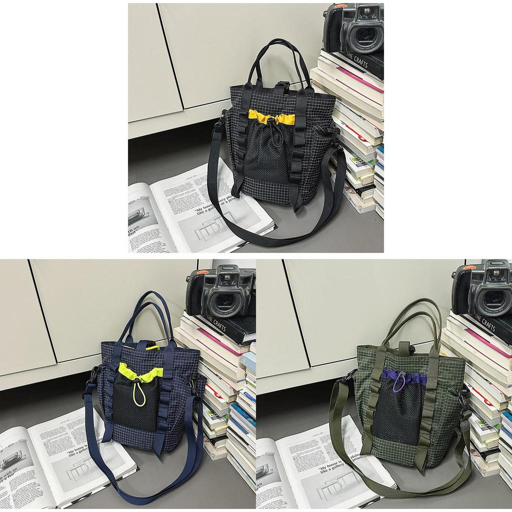Minimalist Water Bucket Shoulder Bag With Streetwear Design For Casual Outings