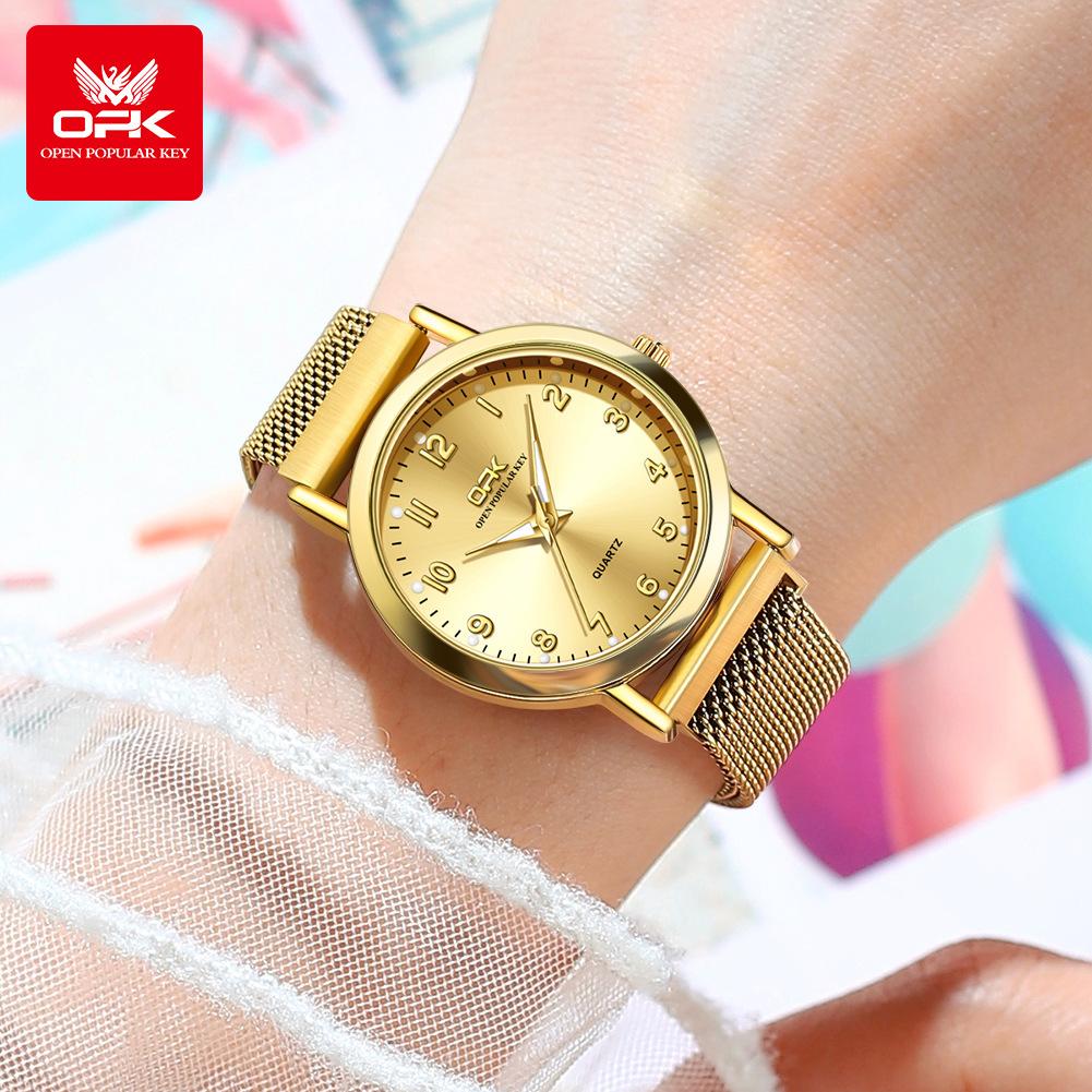 OPK Casual Quartz Ladies Watch Women's Watch