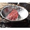 Akao Aluminum DON Frying Pan, 24cm, Aluminum Alloy, with Aluminum Die-Cast Handle, Made in Japan, AHL24024