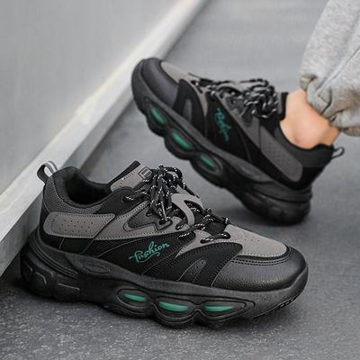 J Autumn and Winter Outdoor Sports Casual Men's Shoes Platform Dad Shoes