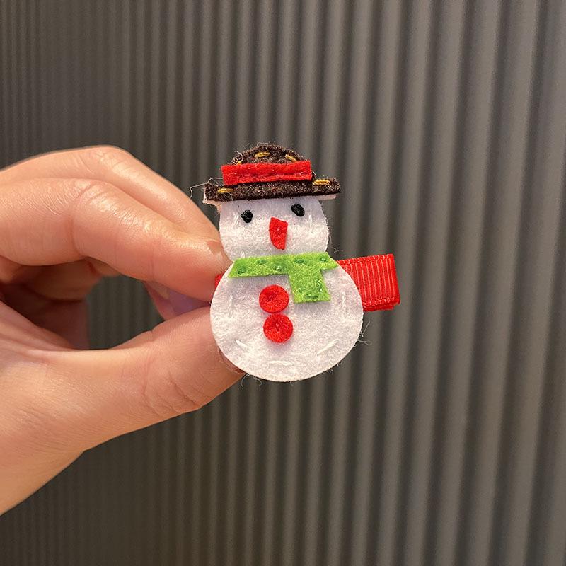 Mori Style Cartoon Santa Hair Clip for Children & Parent-Child Photography