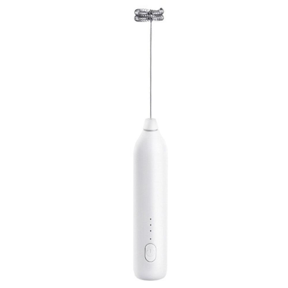 Handheld Whisk Egg Beater Wireless Mini Coffee Blender Portable Drink Mixer Foamer  Egg