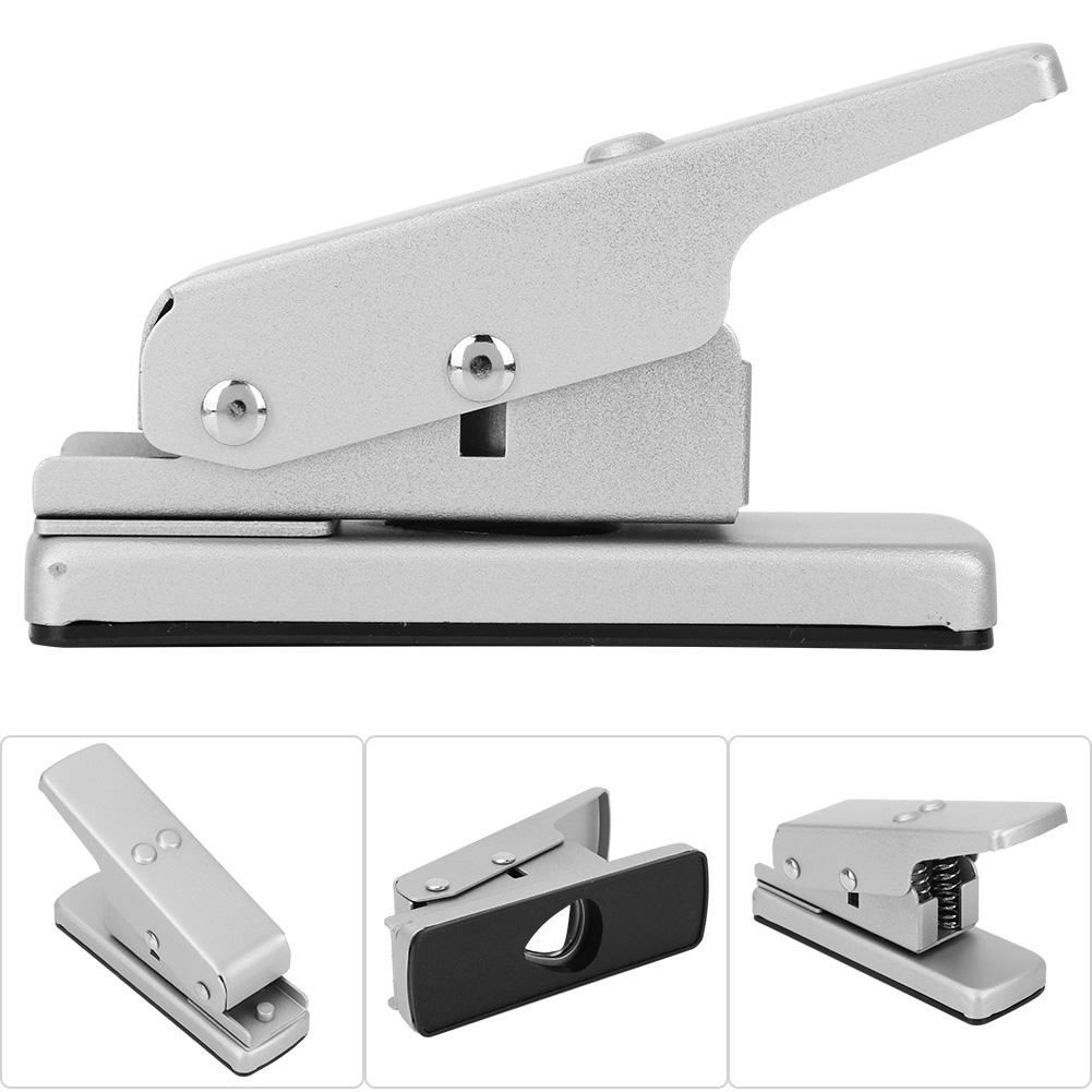 DIY Guitar Pick Punch Maker Cutter Tool With 2 Guitar Pick Strips (Grey)