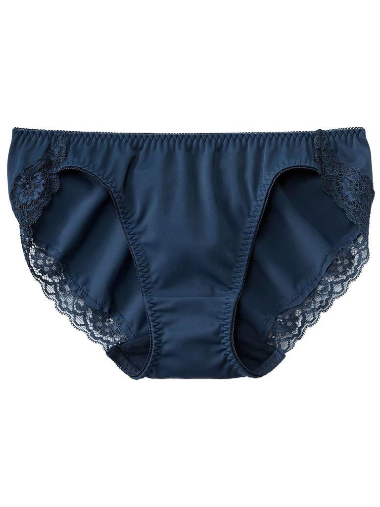 Emefiel Plain Panties Classic Sold Matching Panties with Super Solid Color (Size M, Navy, Separately) Women's Underwear, Push-Up Bra, Sexy, Cute,