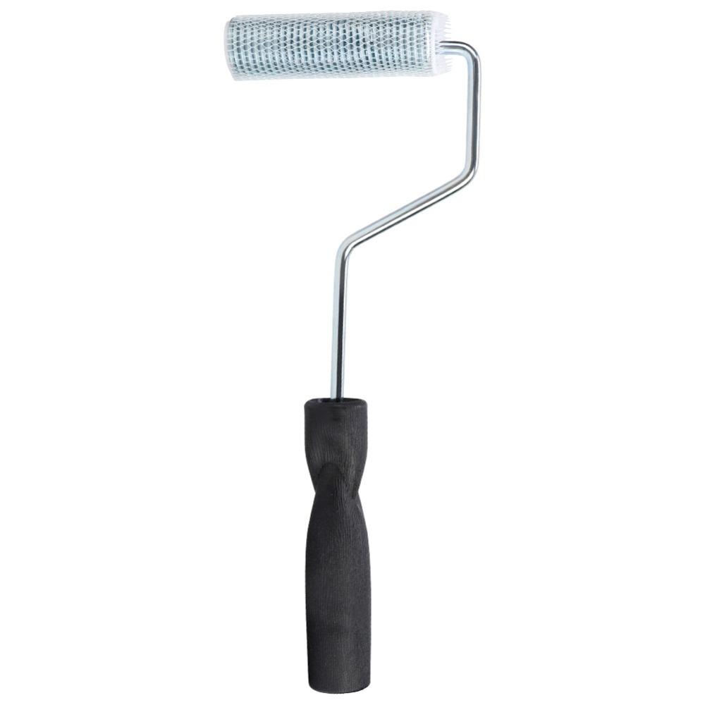 

Aluminum Material Fiberglass Tool Spring Design Hand Lay Up Tool Defoaming Roller Fiberglass Work чёрный