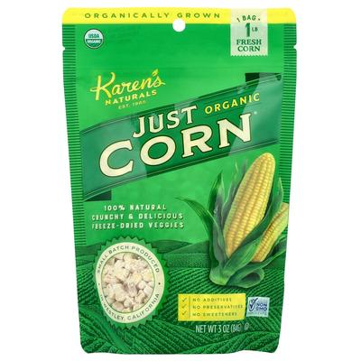 iHerb Karens Naturals Organic Just Corn, 3 Oz (84 G)