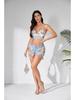 Hoge Taille Denim Shorts met Kwastjes, Pailletten en Scheuren voor Dames