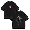 Washed Oversized Bleach Anime Graphic T Shirt Women Men Ichigo Kurosaki Bankai Hollow Bleach T-Shirt Female Clothing
