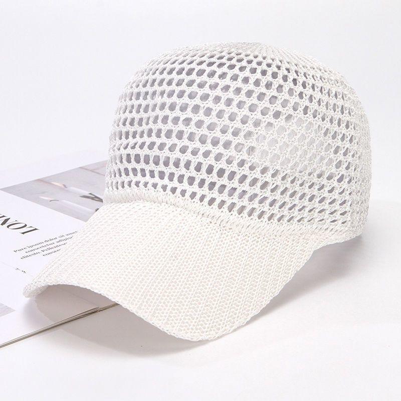 Hat Women's Summer Mesh Breathable Baseball Cap Casual Fashion Cap Outdoor Hollow Sunshade Sun Hat
