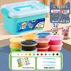 Non-toxic Ultra-light Colored Clay Set for Kids - Space Clay with Tools for DIY Molding