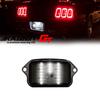 1PC 6000K White LED License Plate Light For 2005-2009 Ford Mustang Convertible Coupe 8Cyl 4.6L 5.4L GT Shelby GT Shelby GT500