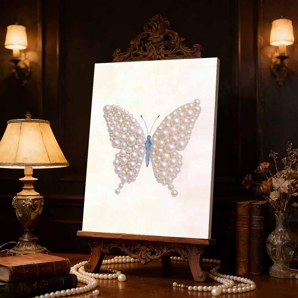 Pearl Painting Kit Spotted Butterfly Theme Frameless Handicraft DIY Bedroom Decoration Living Room Wall Art Room Decoration Art Craft Decoration