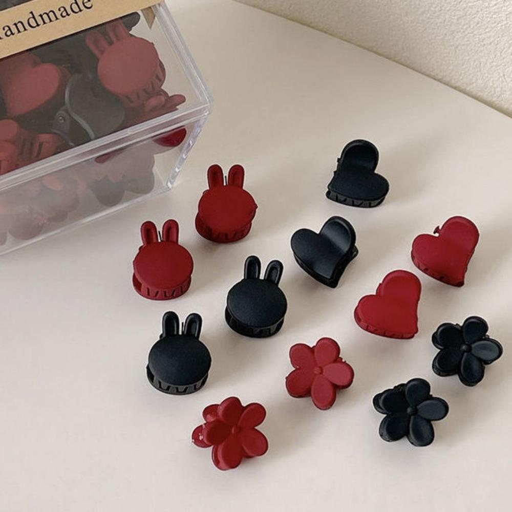 

24pcs Portable Small Hair Clips Mixed Pack, Stylish Barrettes for Women