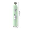 Dog Nail Grinder Professional 2-Speed Electric USB Rechargeable Pet Nail Trimmers for Paw Safe Grooming for Cats