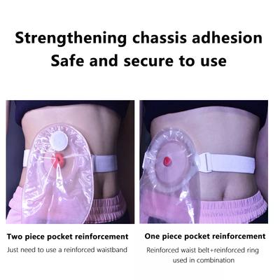 Adjustable Elastic Stoma Reinforcement Belt High Quality Universal Waist Belt For Colostomy Bag