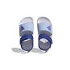 Adidas Adilette Slip Resistant Abrasion Resistant Sandal Blue White Kids' H06444