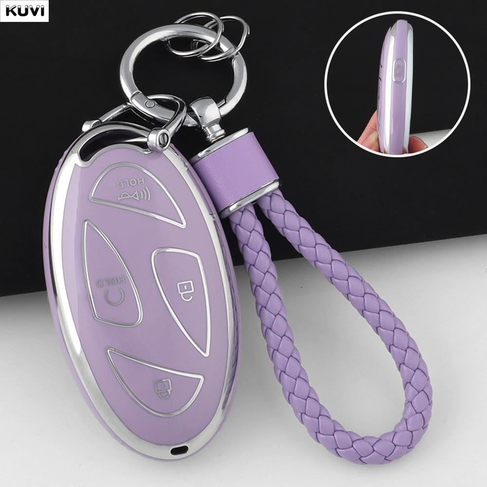 Custodia Copri Telecomando Intelligente Auto in TPU a 5 7 Pulsanti Adatta per Hyundai Kona Ev Grandeur Gn7 Ioniq 6 Guscio Protettivo per Portachiavi Smart Telecomando