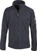 Куртка мужская CMP Fleece Jacquard-Knit-Tech Jacket (38H2237) Herren-Fleece Jacquard-Knit-Tech mit Rautenmuster antracite/nero